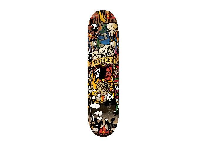 ROC-30515-1-49 ROCES SKATEBOARD INDIAN F - Image 1