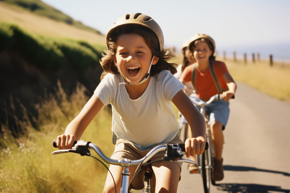 deca koja voze bicikle