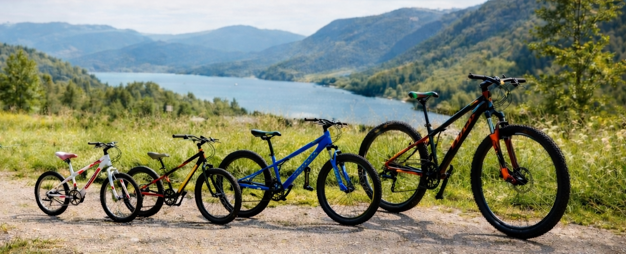 razlicite velicine bicikala