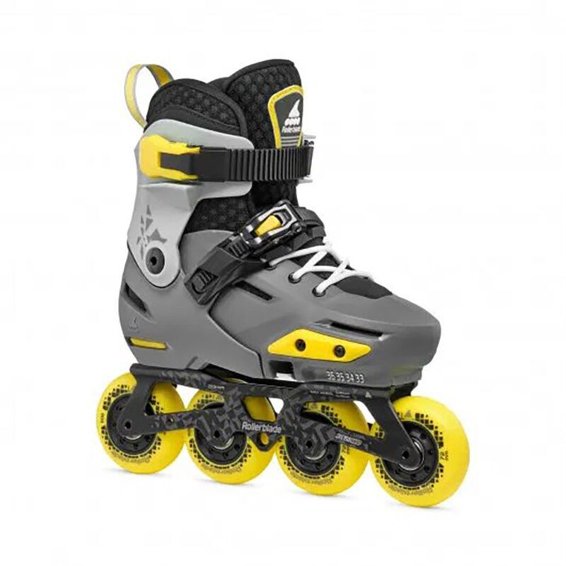 roleri podesivi rollerblade Y APEX charcoal-yellow