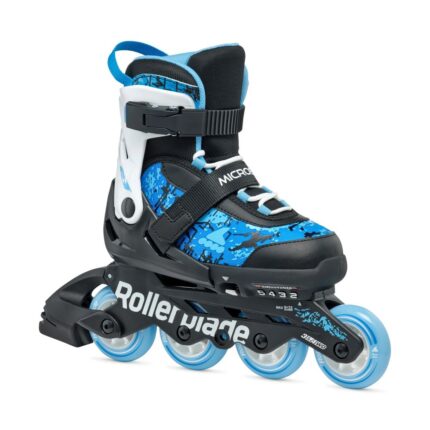 roleri podesivi rollerblade SL microblade black blue
