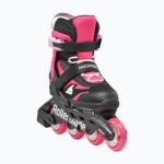 ROLERI ROLLERBLADE DEČIJI MICROBLADE black-pink 28-32 - Image 3