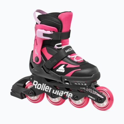 roleri podesivi rollerblade Y microblade black-pink