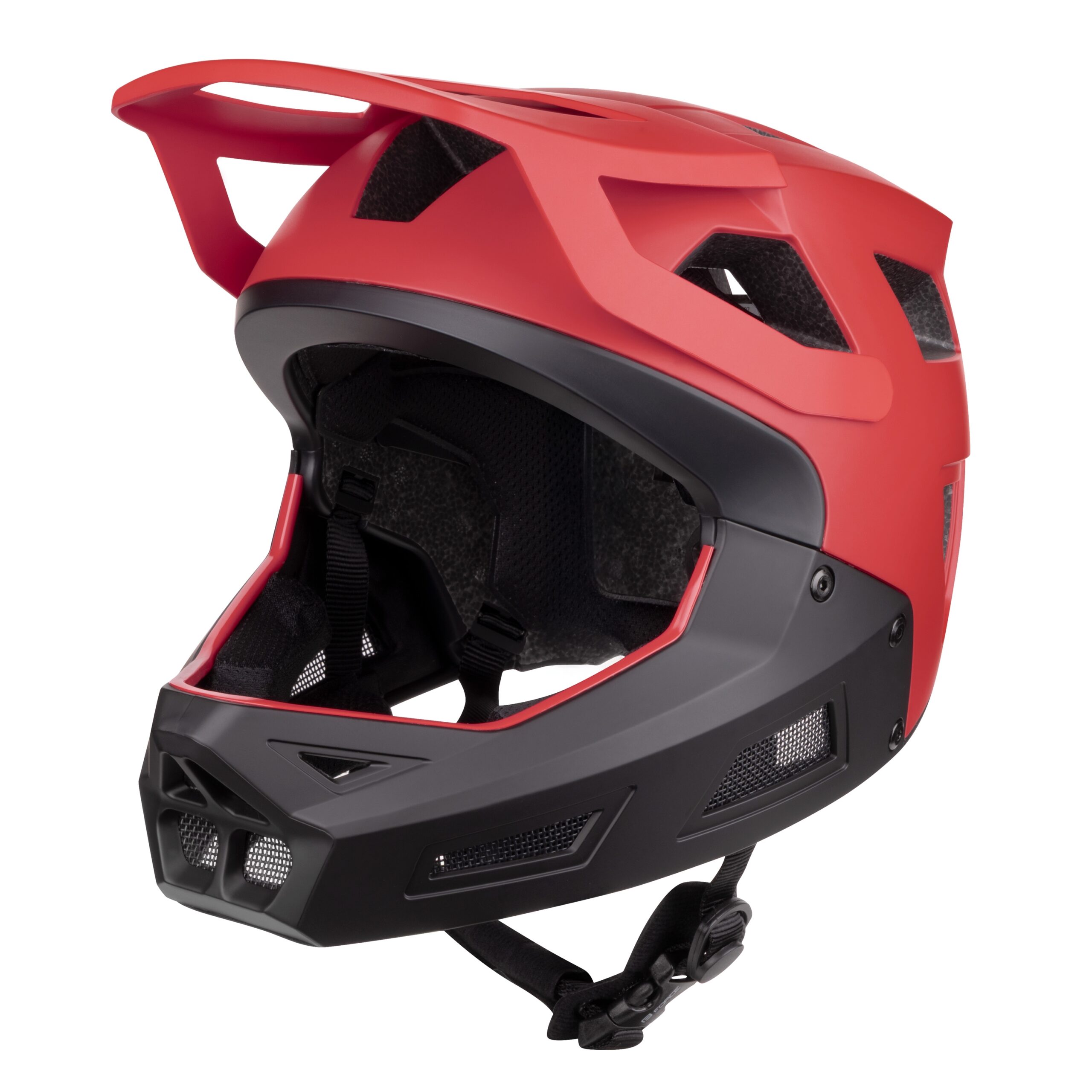 902186-hlavni kaciga za downhill force drop crveno-crna XS-S