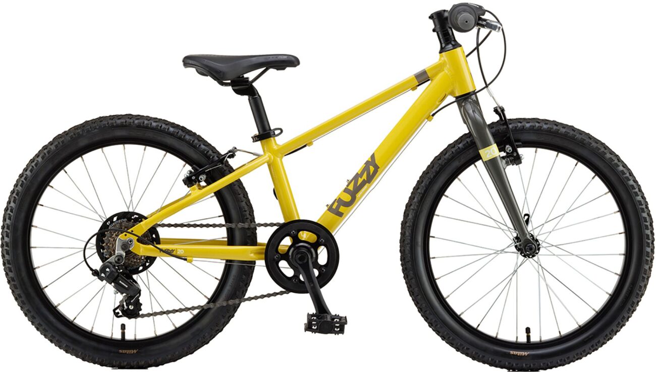 bicikl Polar Fuzzy yellow-gray